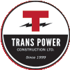 Trans Power Construction badge logo